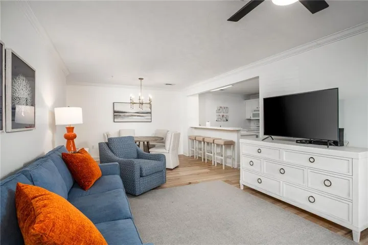 Photos are from before tenants moved in however, this furniture is currently in the condo.
