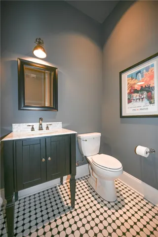 Half bath.