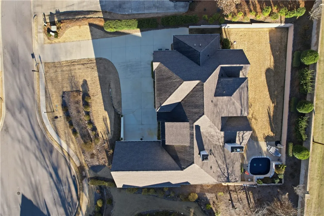 The cul-de-sac setting minimizes traffic and offers neighbors a natural place to gather.