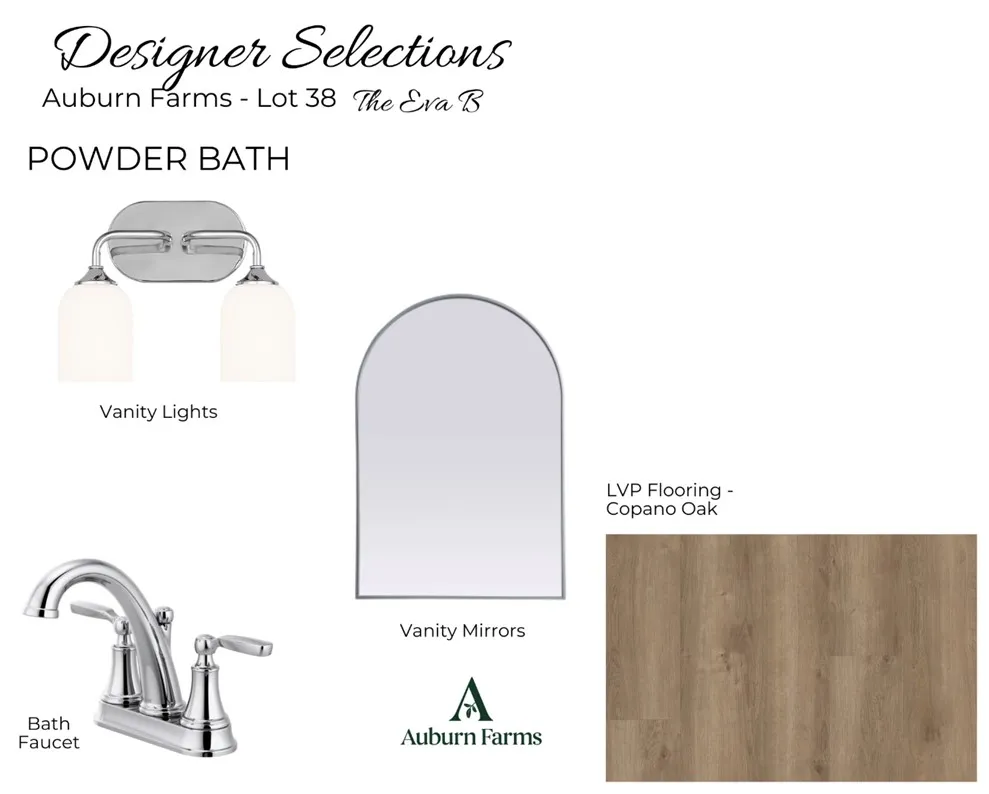 Powder Bath Selections