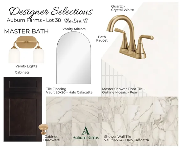 Master Bath Color Selections