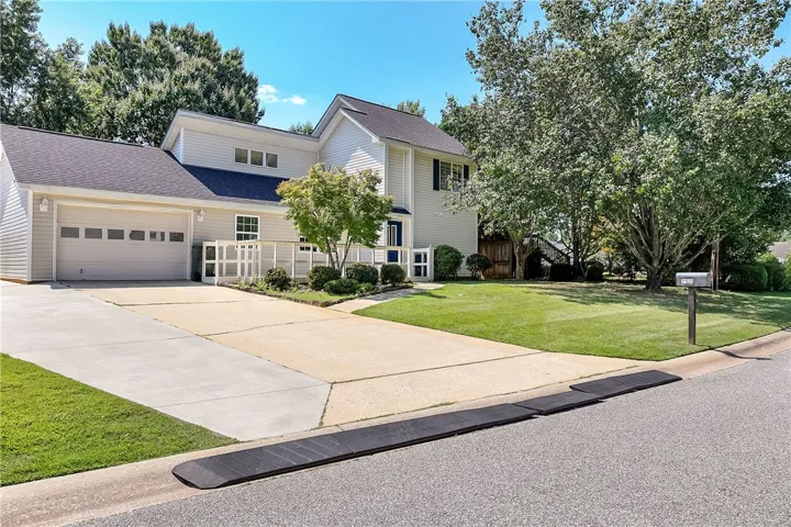 Extra Large Driveway and Double Garage