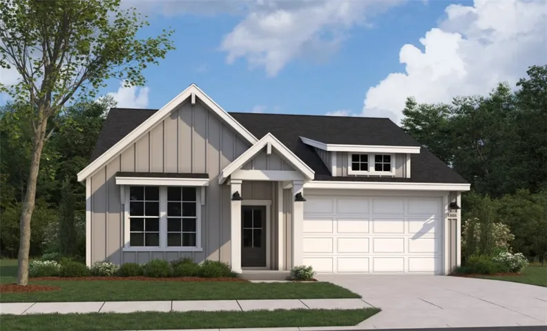 Rendering - Aurora D Farmhouse Elevation
