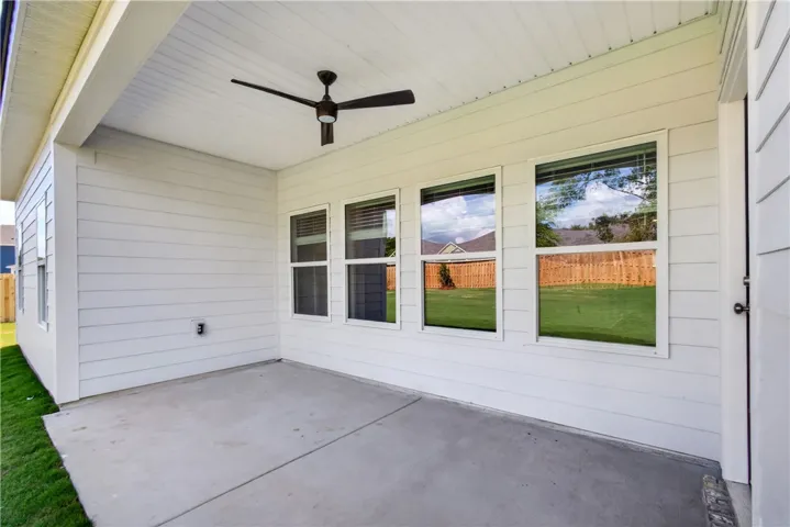 Wonderful covered backporch