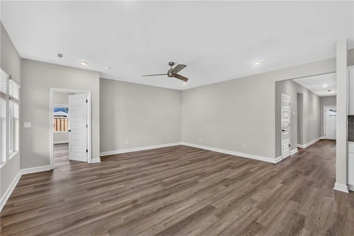 LVP flooring throughout - no carpet!