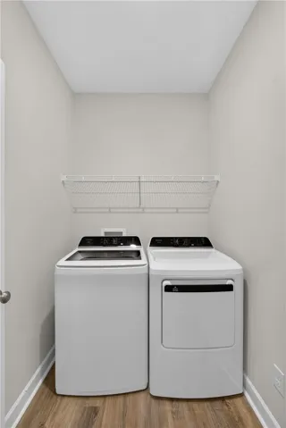 Nice size laundry