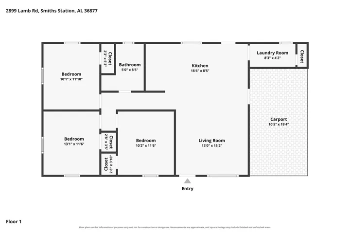 2899 Lamb Road, Smiths Station, Alabama 36877