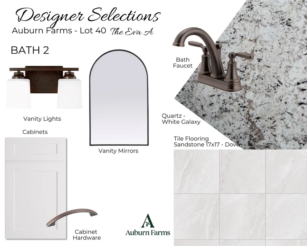 Bathroom 2 Color Selections