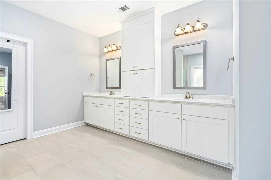 Huge primary bathroom
