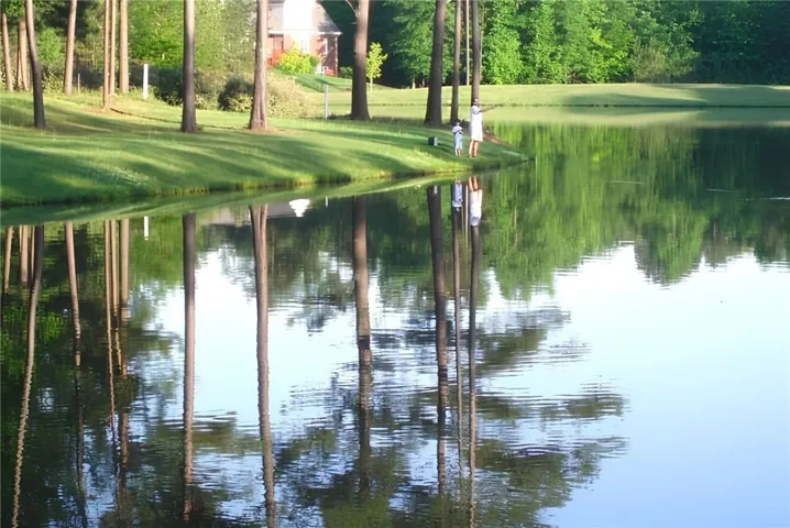 Community lake.