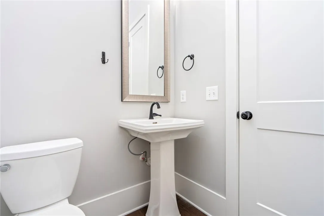 Half bath downstairs