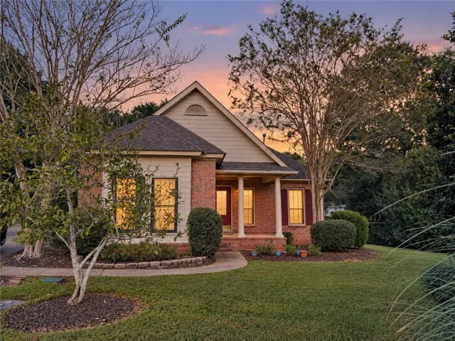 AI Edited Image - Charming Cottage at Sunset