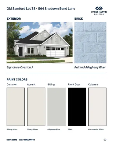 Gable rooflines and classic board and batten siding define this beautiful craftsman exterior.