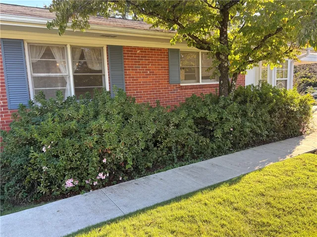 Abundant seasonal shrubbery & mature trees