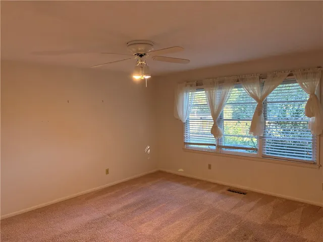 Den with abundant natural light