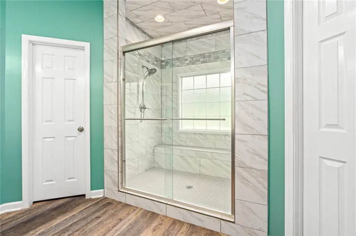 Double Closets in Primary Bathroom