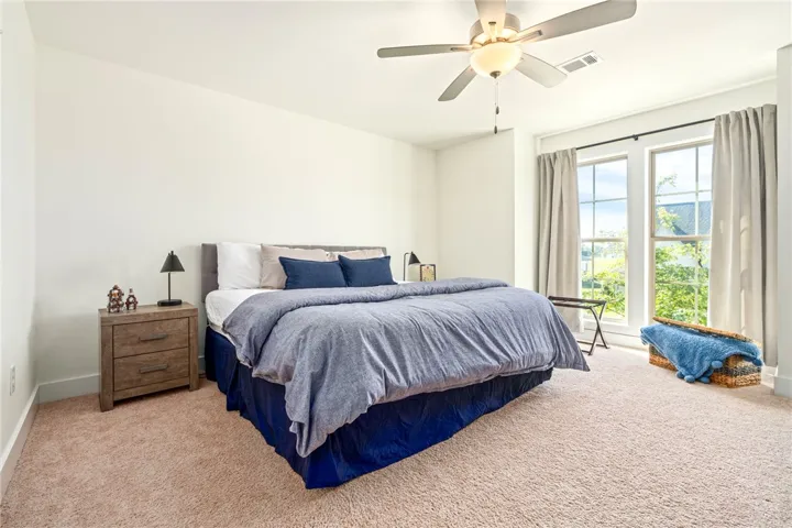bedroom space.