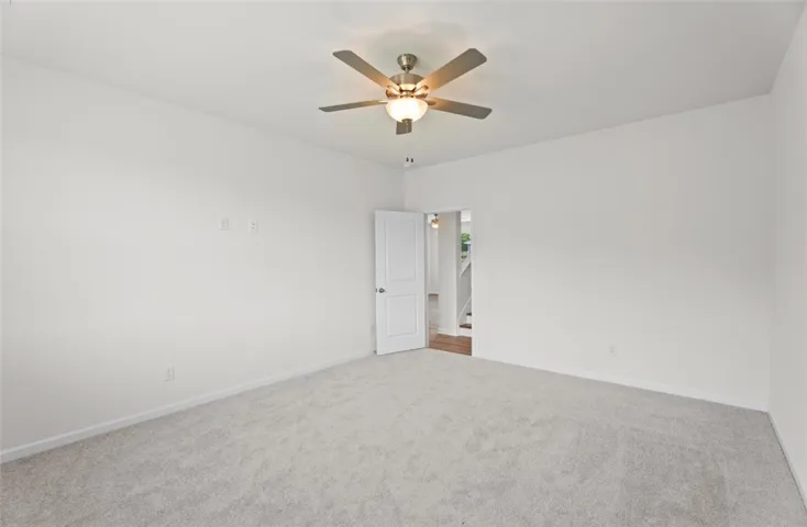 Primary on First Floor - For representative purposes only