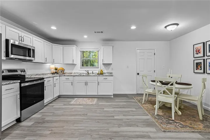 Plenty of room to add an island if you want!