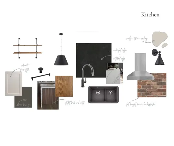 Carefully curated design selections highlight modern kitchen finishes and texture pairings.
