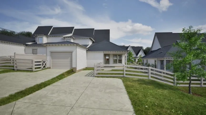 Rendering of Northgate Townhome Lot 198 - All plans, pricing, and specifications are subject to change without notice.