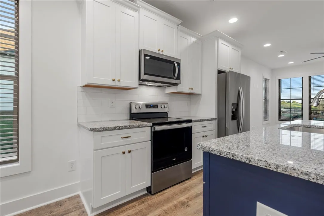 Example of a completed End Unit Townhome