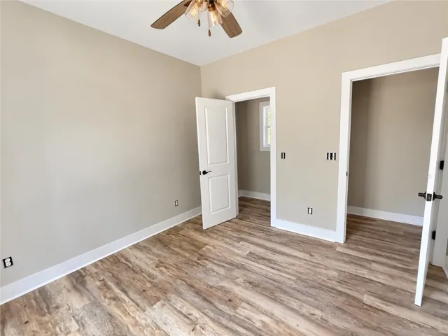 Great closet space in bedroom 2