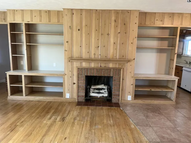 west side of front room