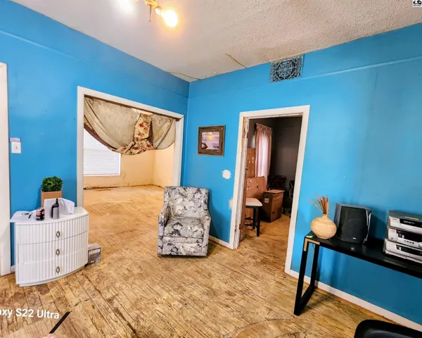 The space shown is inside the front door