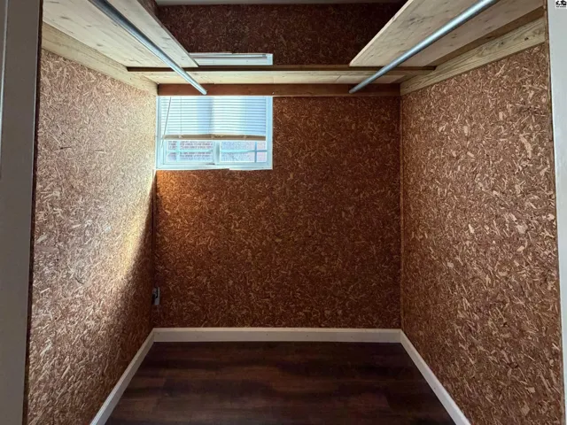 Cedar master closet