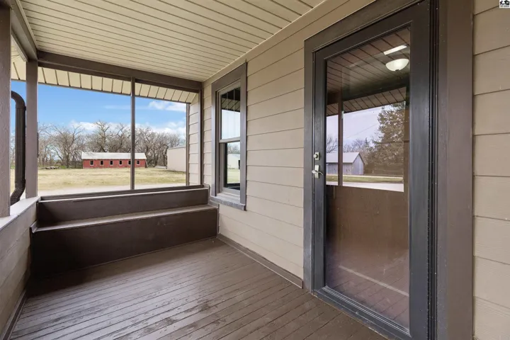 Off of the living room