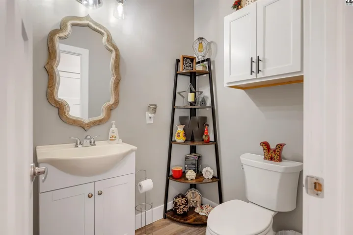 Hall half bath