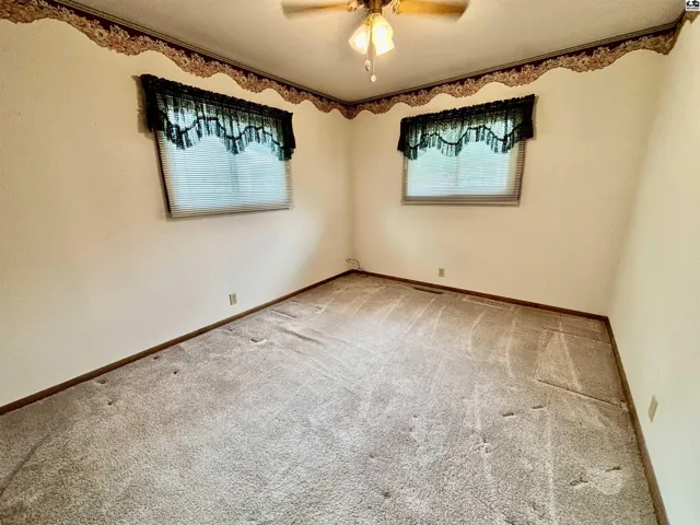 1 of 3 bedrooms on the main floor.