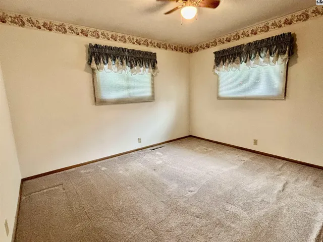 2nd of 3 bedrooms on the main floor.