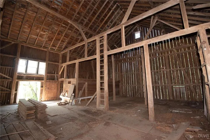 Top level of barn