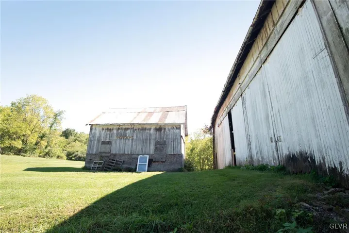 Barn and additional garage or shed