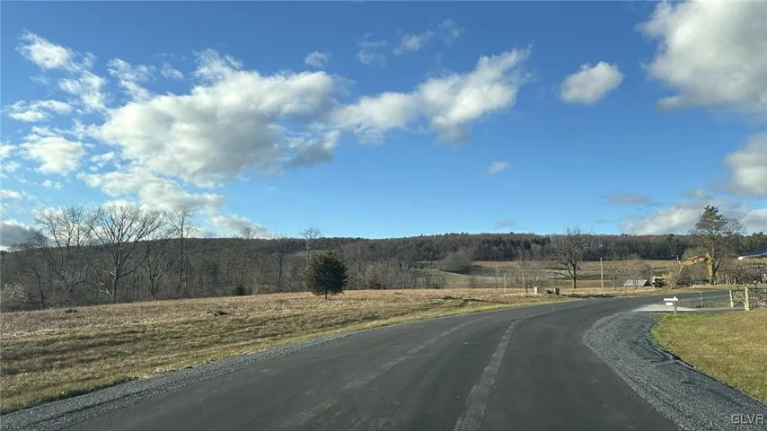 Newly paved road