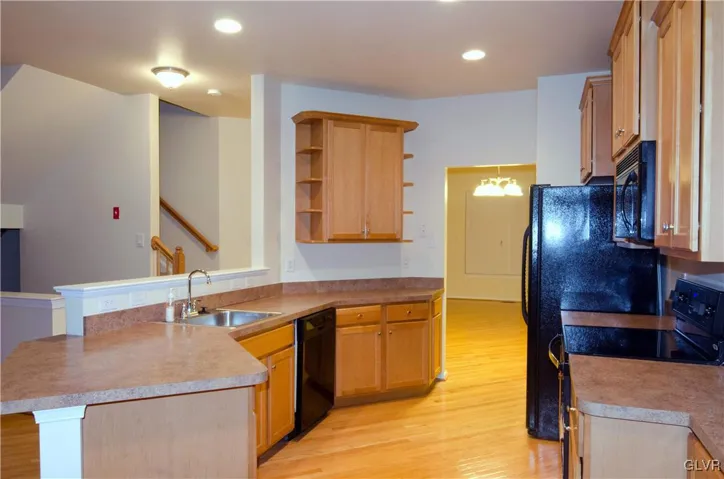 View of Kitchen into Dining Room
