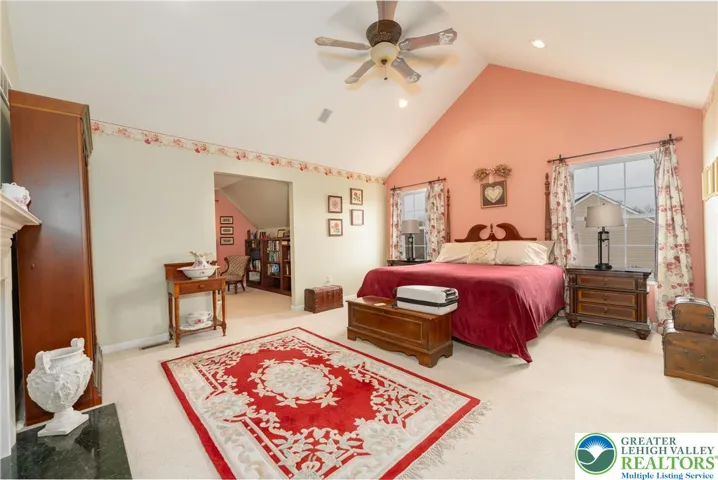 Primary Bedroom with Reading Nook