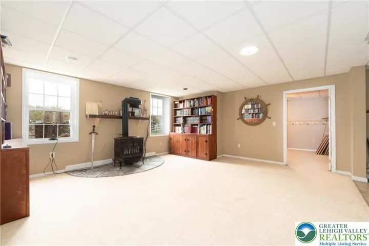Finished Basement Living Area