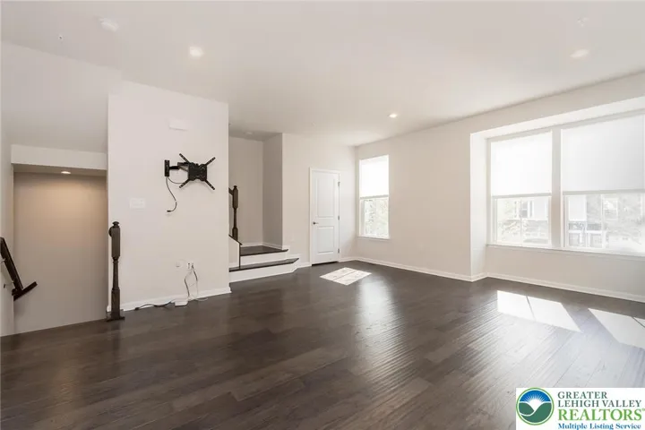 Living room with lots of natural sunlight