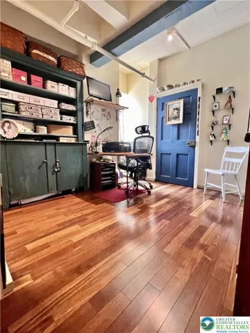 Second bedroom is currently used as office