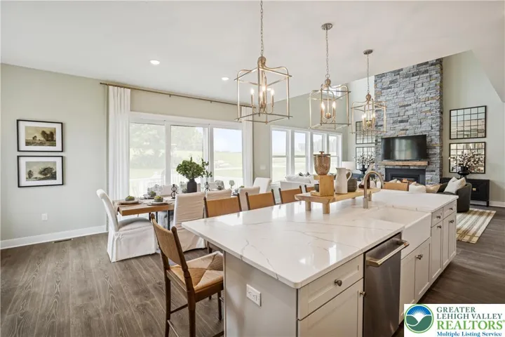 Kitchen  - Model home - not of actual home for sale