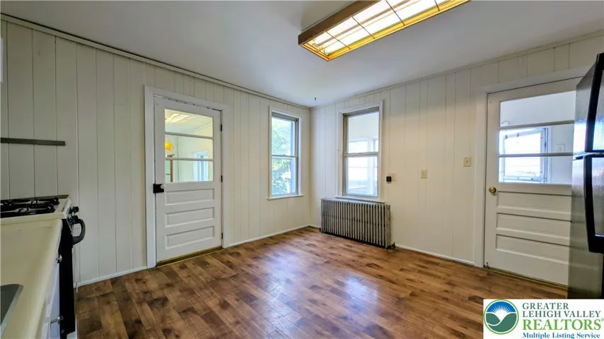East in kitchen