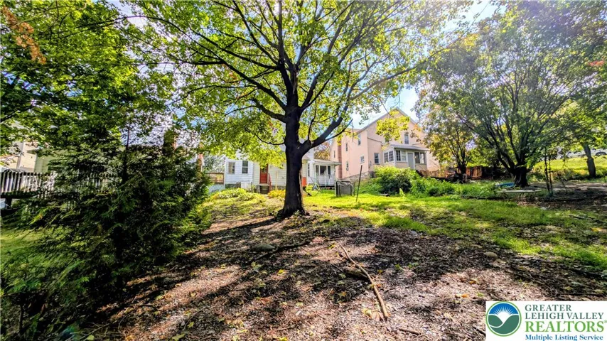Long, deep yard