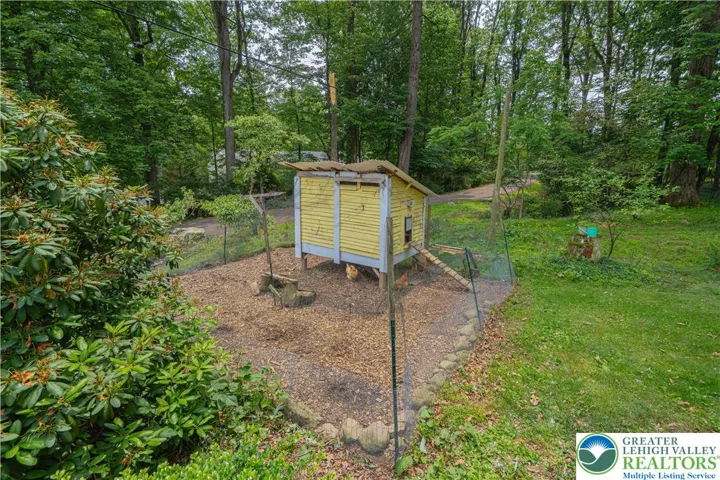 Chicken coop area
