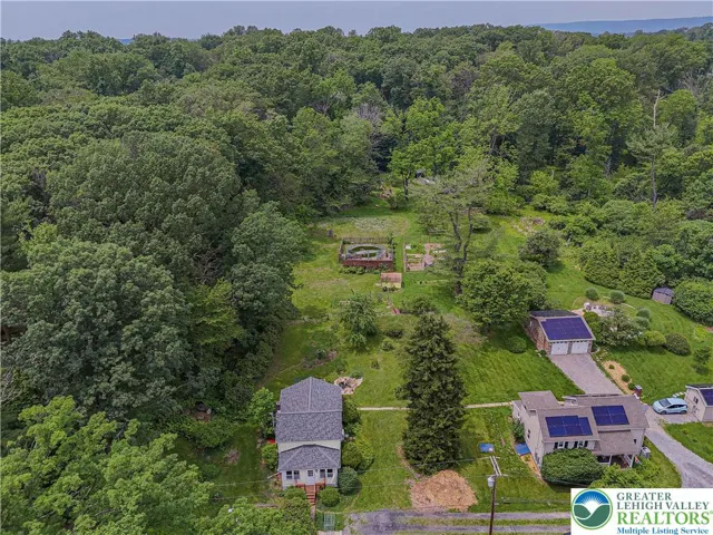 Aerial of the property