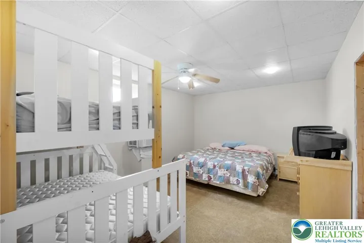 Additional bedroom in basement