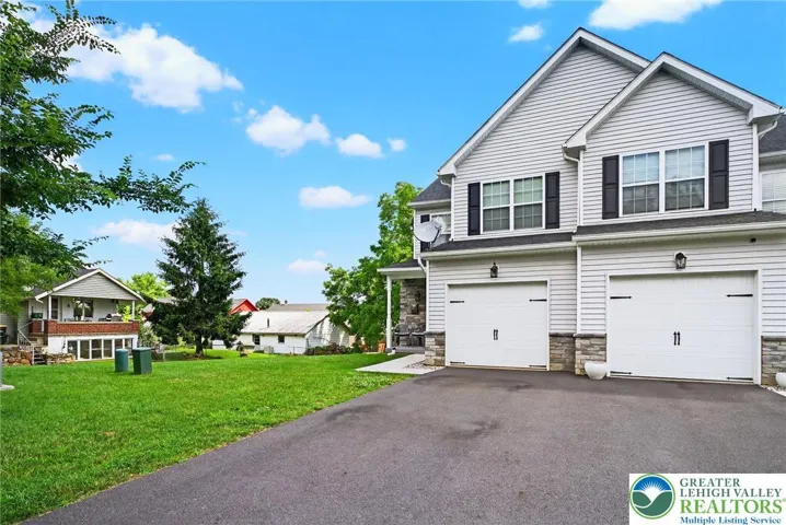 Side View of Home