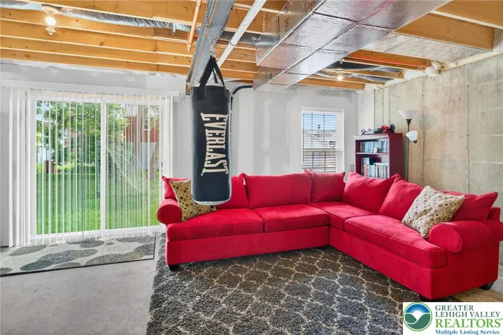 Partially Finished Basement